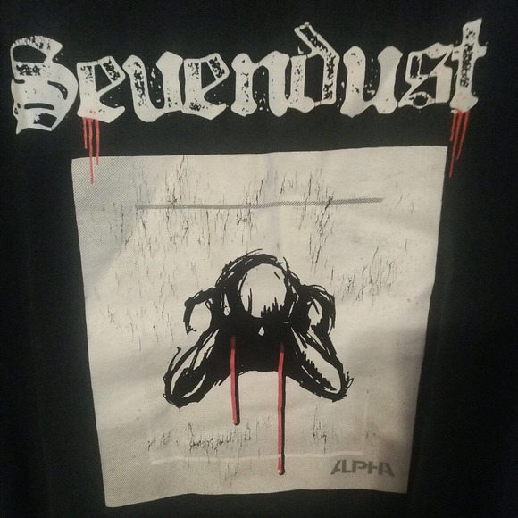 Fruit of the Loom Other - Rare Vintage Sevendust Alpha Band Tour T-Shirt Men's Large Lg L Black